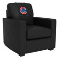 Chicago Cubs Secondary Logo Silver Club Chair