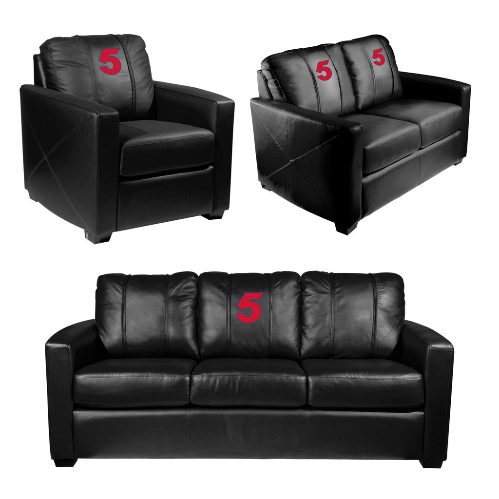 Geoff Bodine #5 Silver Series Club Chair