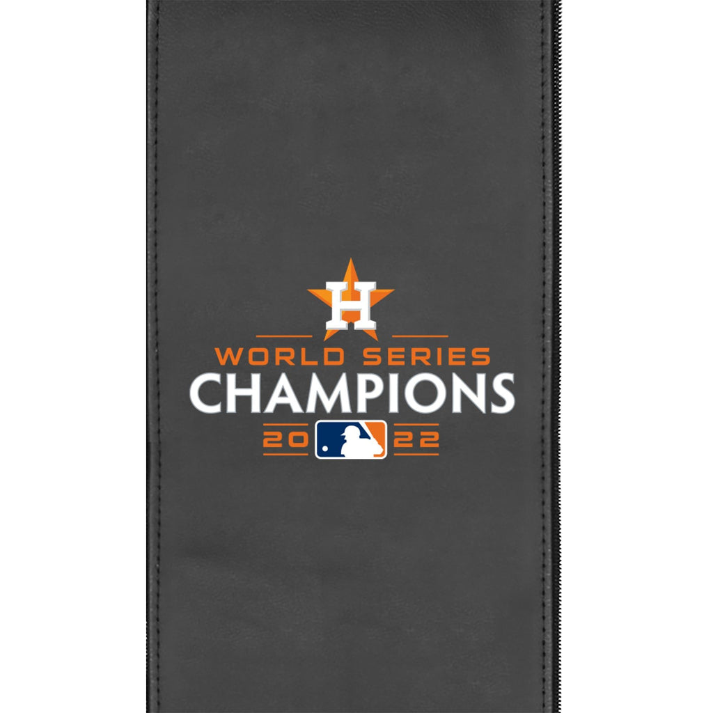 Silver Club Chair with Houston Astros 2022 Champions