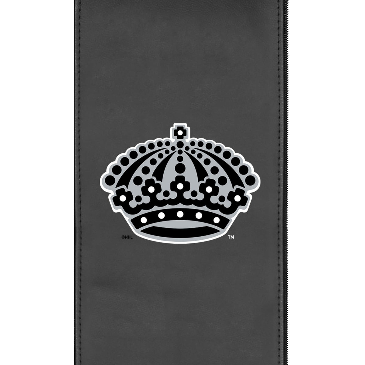 Los Angeles Kings Secondary Logo Silver Club Chair