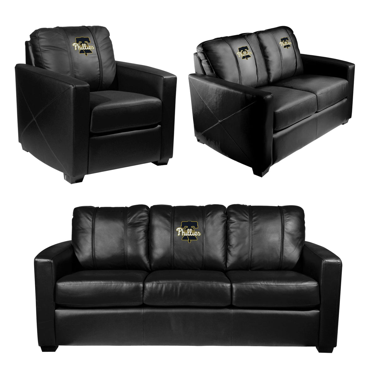Philadelphia Phillies City Connect Silver Club Chair