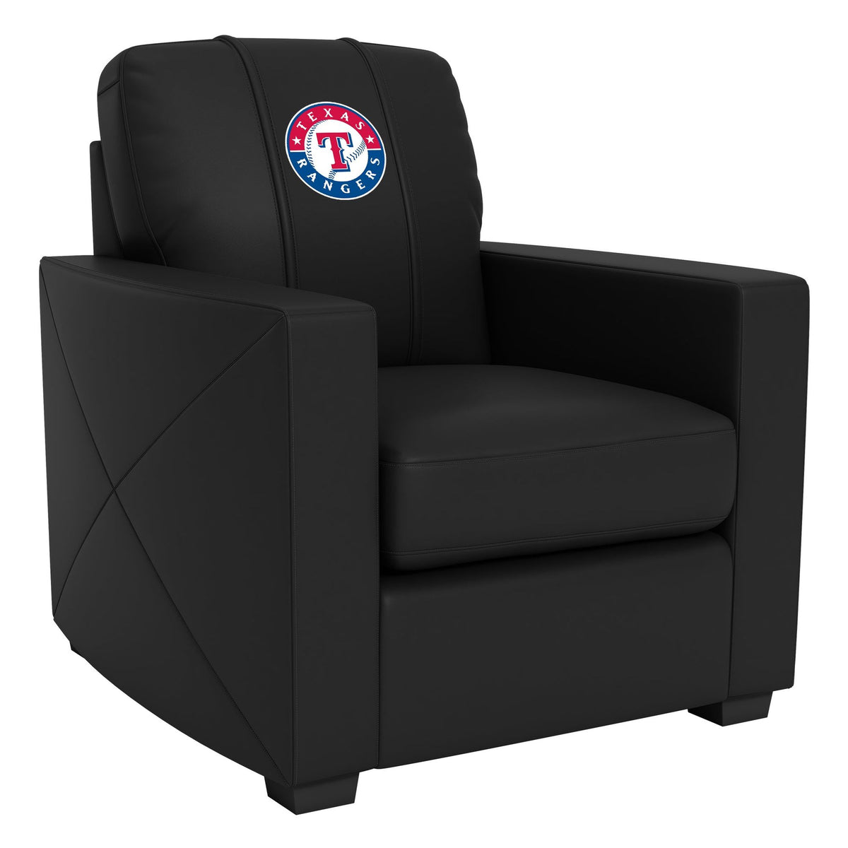 Texas Rangers Silver Series Club Chair