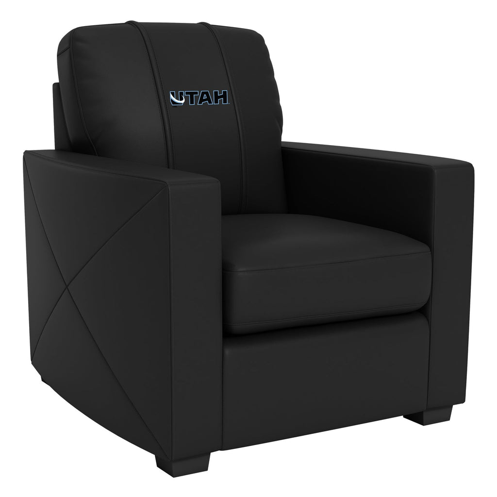 Utah Mammoth Wordmark Silver Series Club Chair