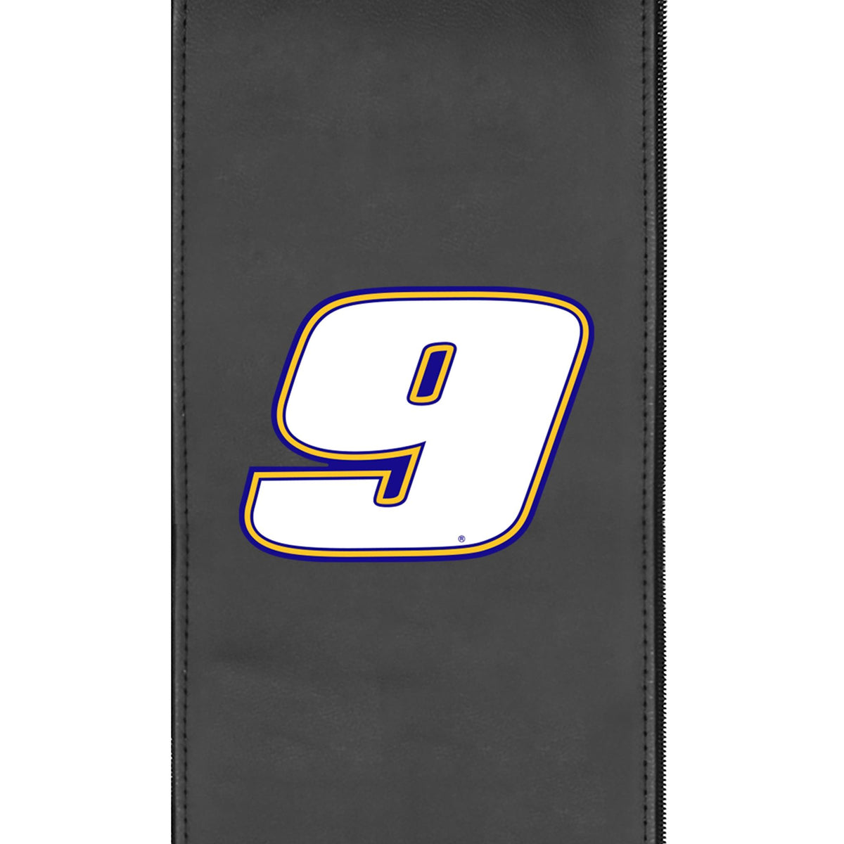 Silver Loveseat with Chase Elliott #9 White Logo