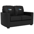 Silver Detroit Lions Secondary Logo Loveseat