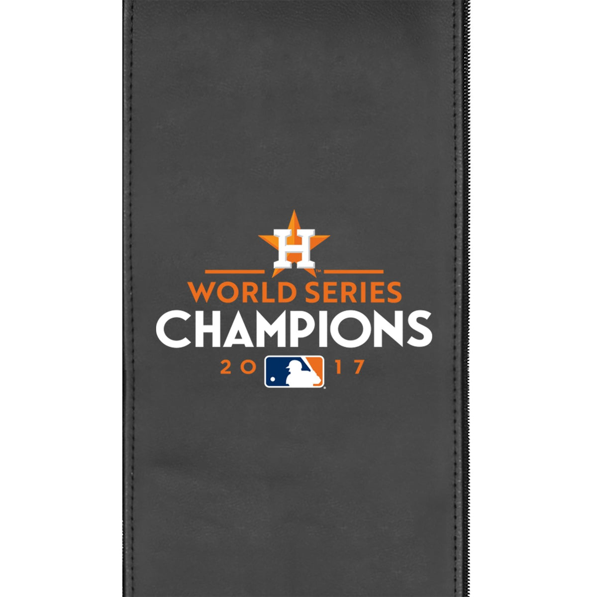 Houston Astros 2017 Champions Silver Loveseat