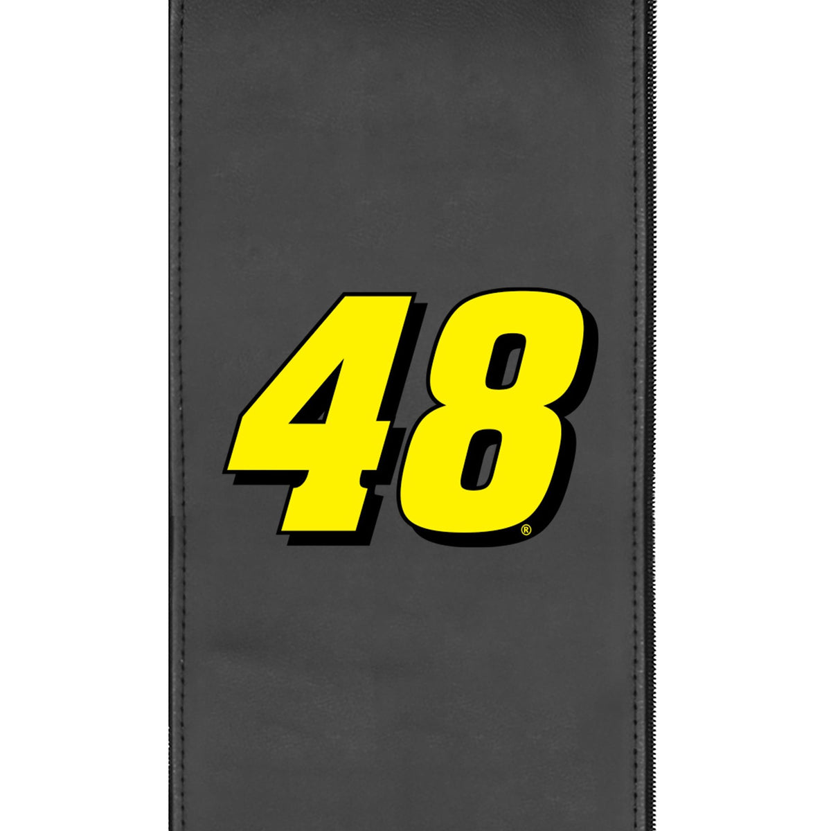 Silver Loveseat with Jimmie Johnson #48 Primary Logo