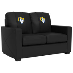Los Angeles Rams Silver Logo Loveseat