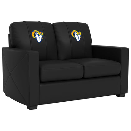 Los Angeles Rams Silver Logo Loveseat