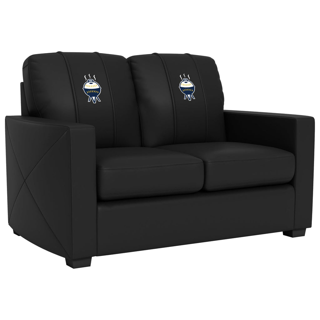 Milwaukee Brewers City Connect Silver Loveseat
