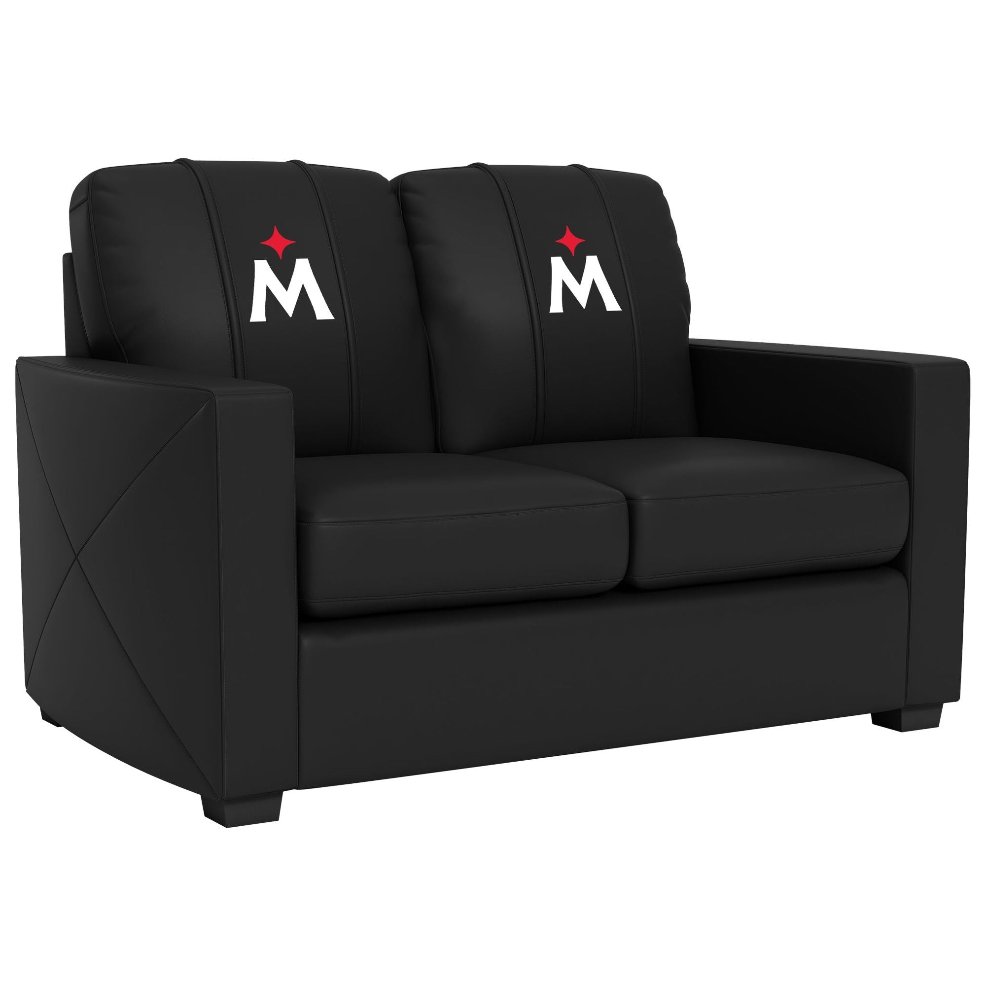 Minnesota Twins Alternate Silver Loveseat