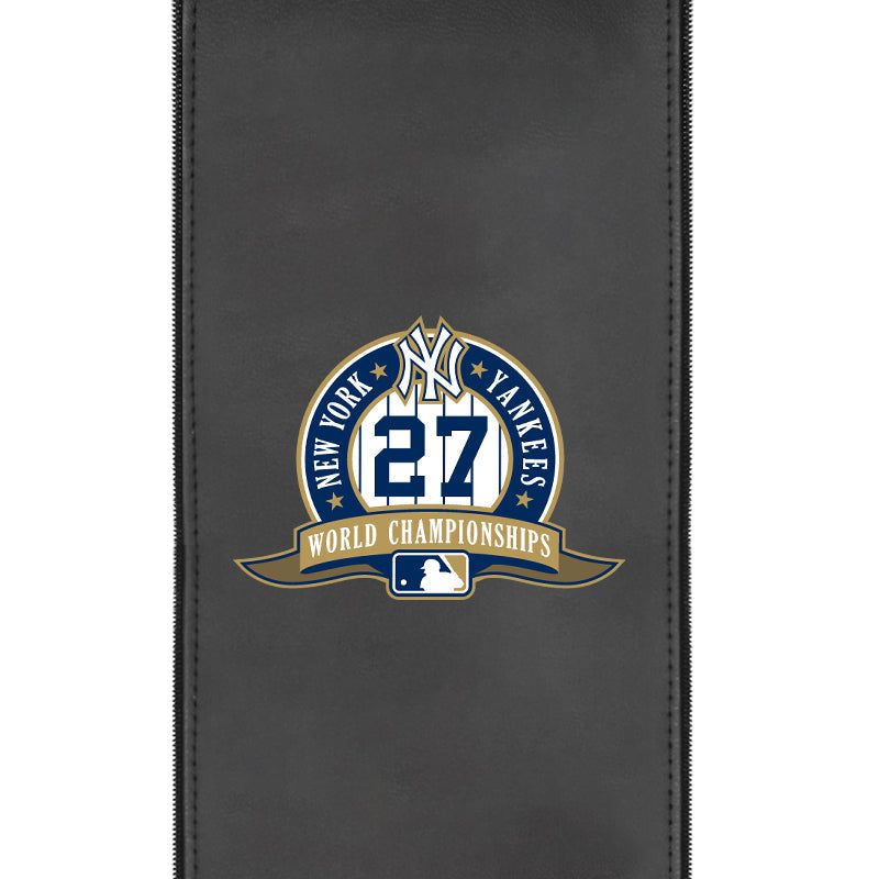 Silver New York Yankees 27th Championship Loveseat