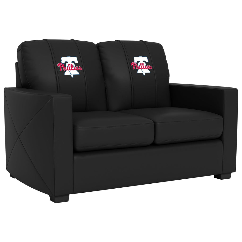 Philadelphia Phillies Silver Series Loveseat