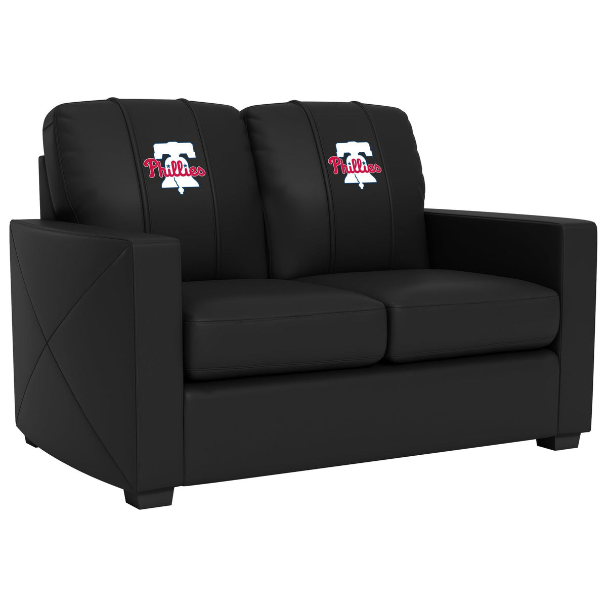 Philadelphia Phillies Silver Series Loveseat