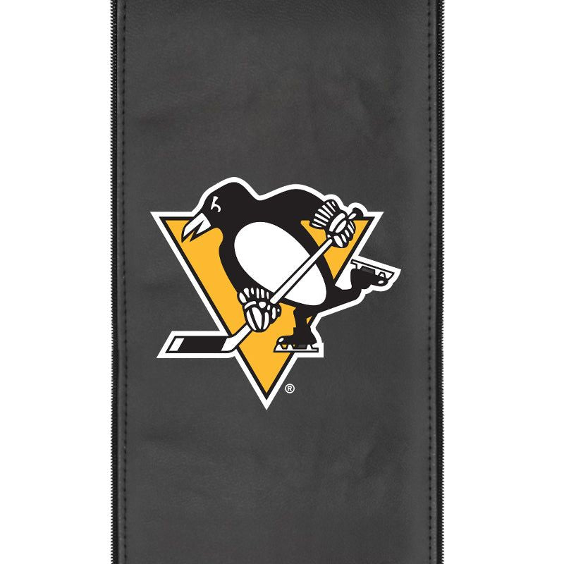 Pittsburgh Penguins Silver Logo Loveseat