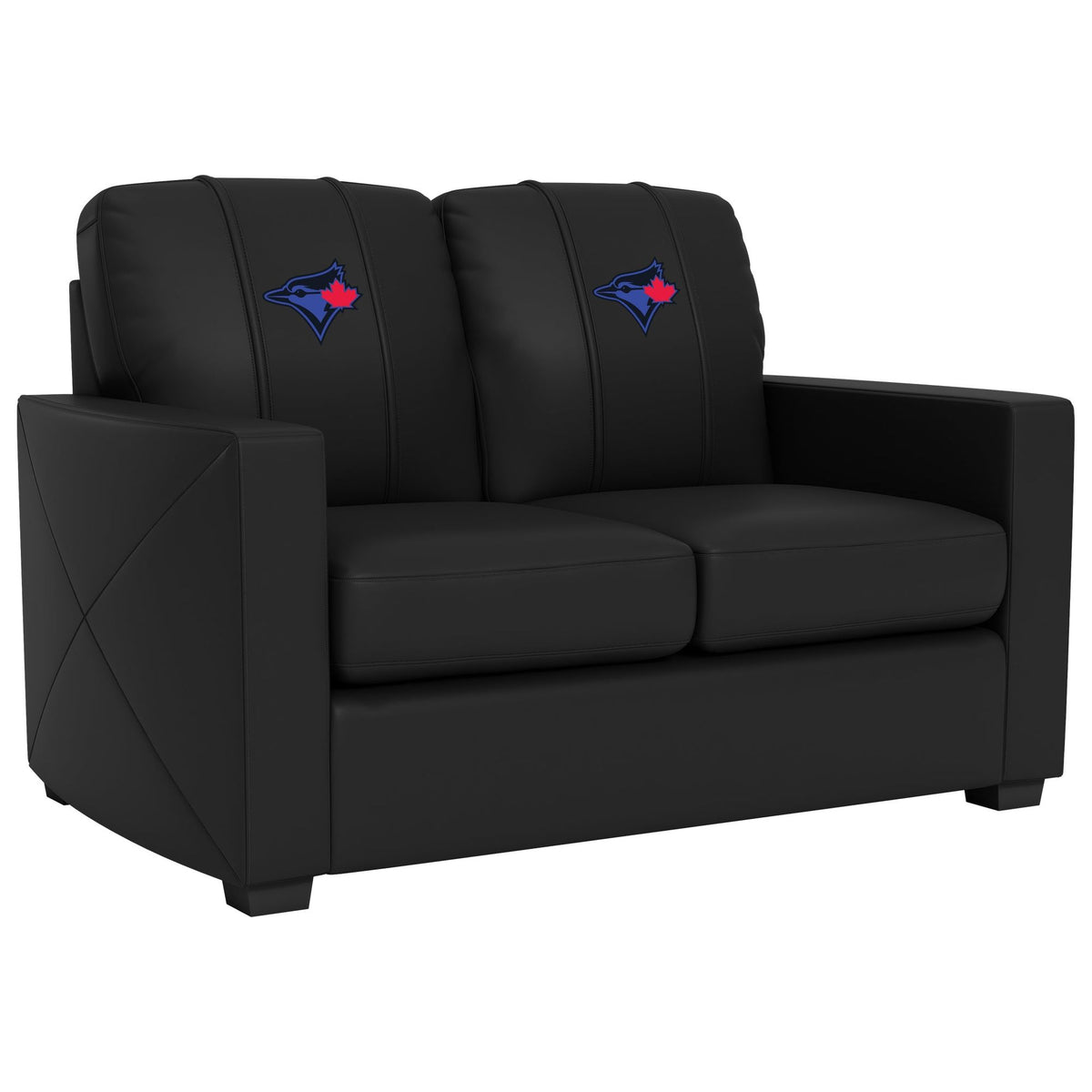 Toronto Blue Jays City Connect Silver Loveseat