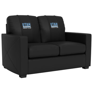 Utah Hockey Club Secondary Logo Silver Loveseat