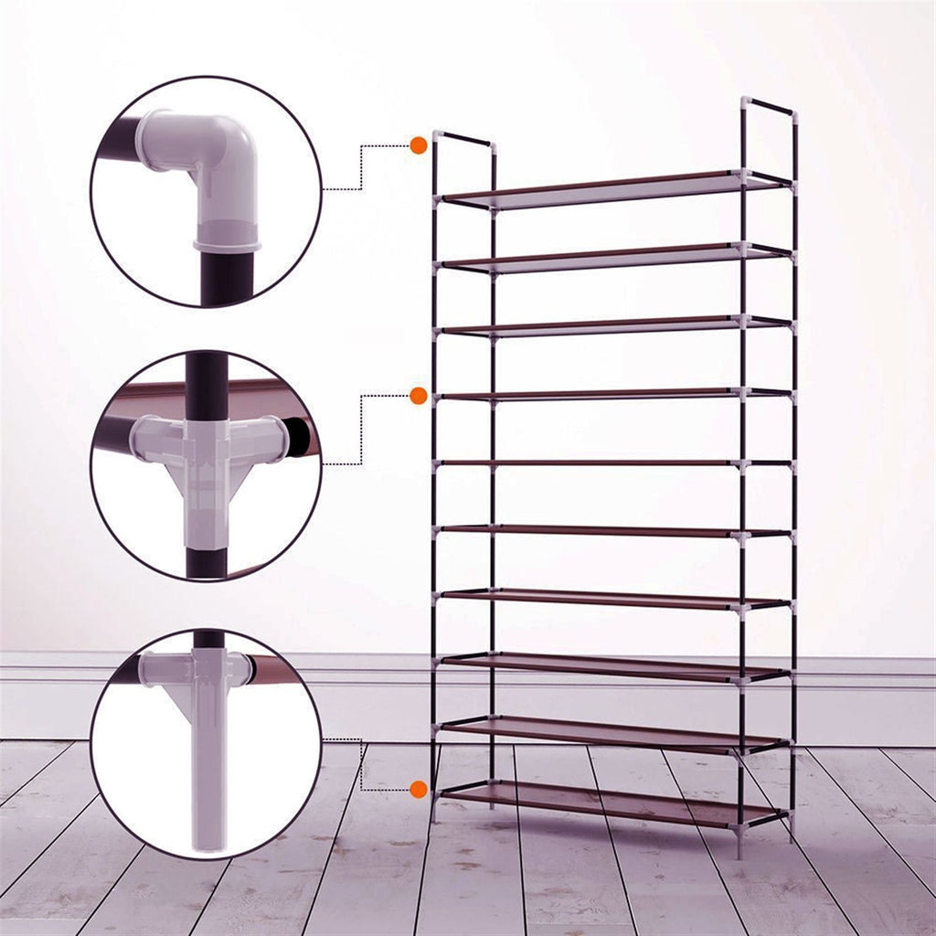 Compact Shoe Rack for a Tidy Home