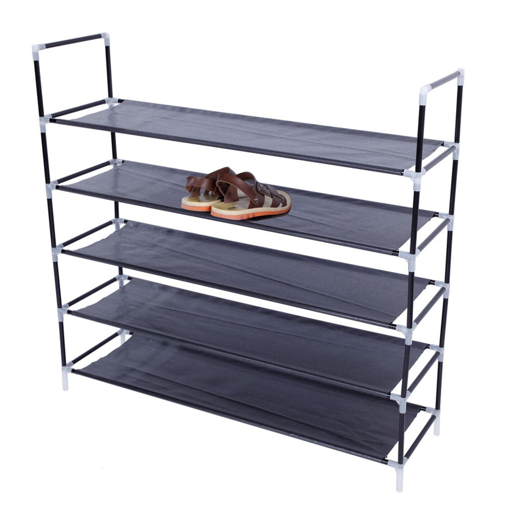 5-Tier Shoe Rack with Handle – Simple Assembly & Compact Design