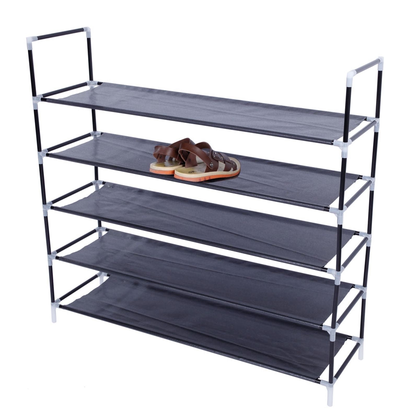 5-Tier Shoe Rack with Handle – Simple Assembly & Compact Design