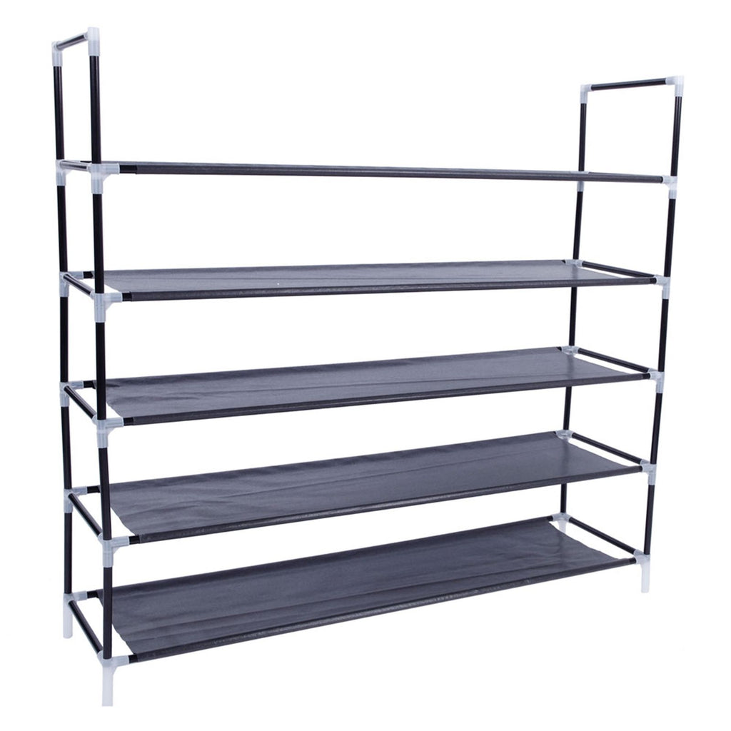 5-Tier Shoe Rack with Handle – Simple Assembly & Compact Design