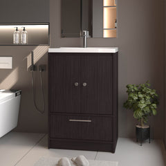 Sinclair Freestanding Bathroom Vanity with Sink and Storage
