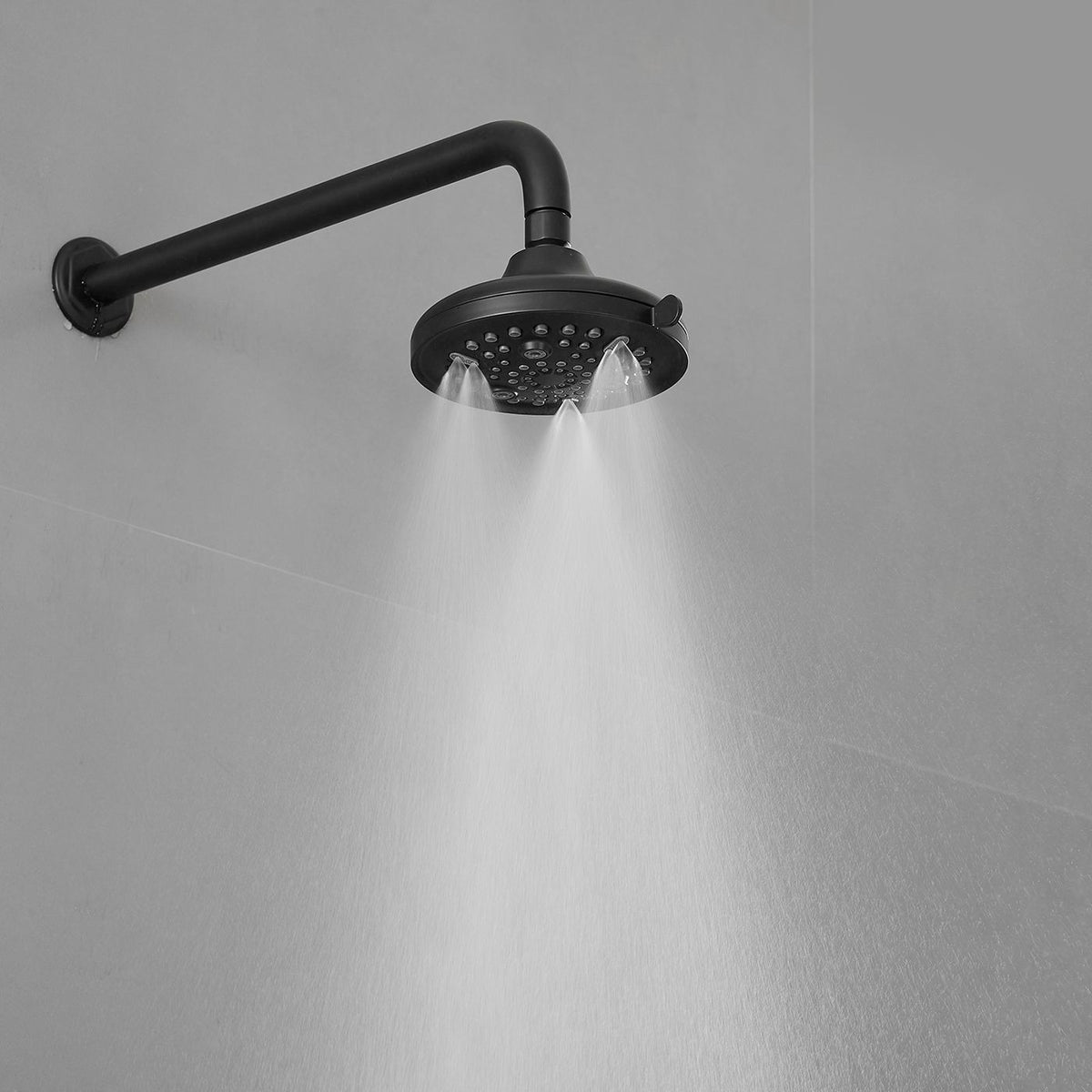 Dual Rain and Handheld Shower System with Single-Handle Control