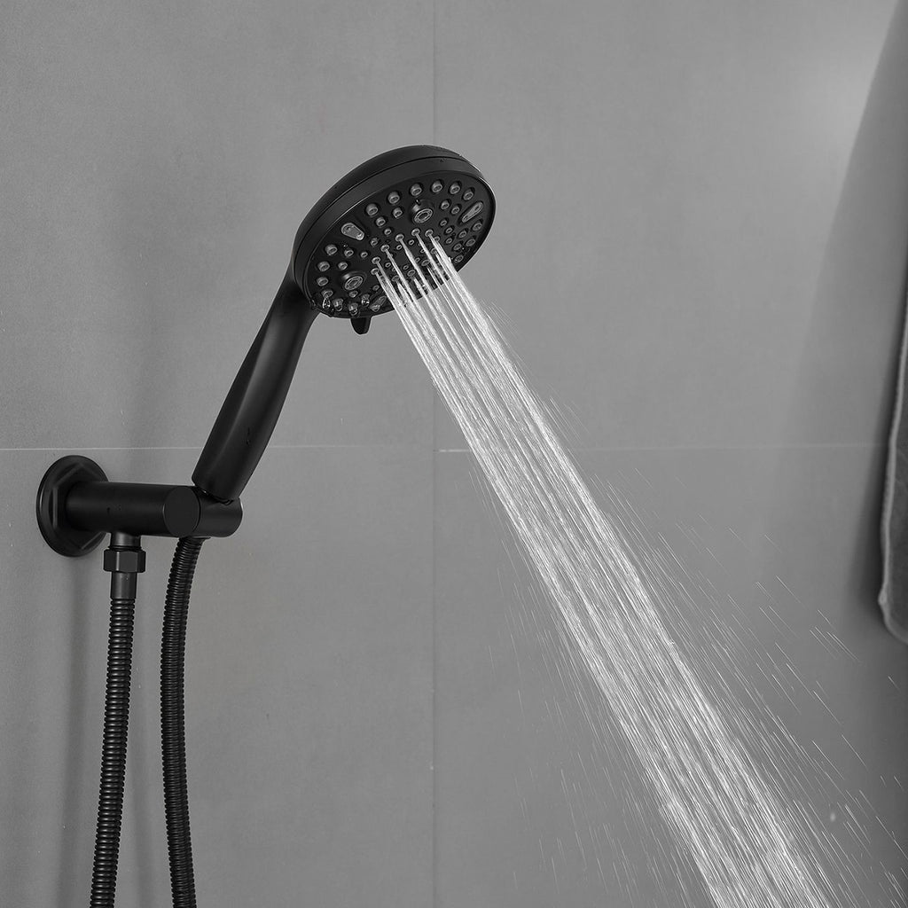 Dual Rain and Handheld Shower System with Single-Handle Control