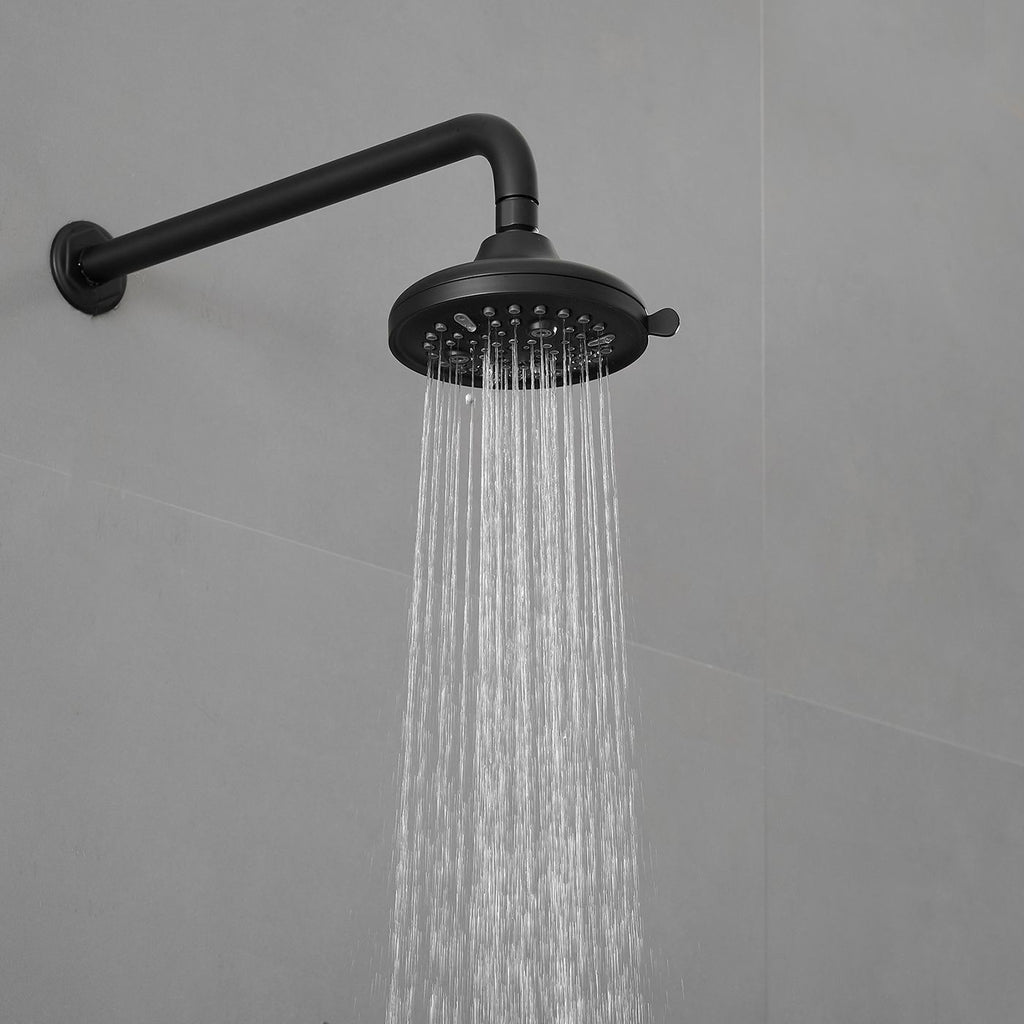 Dual Rain and Handheld Shower System with Single-Handle Control