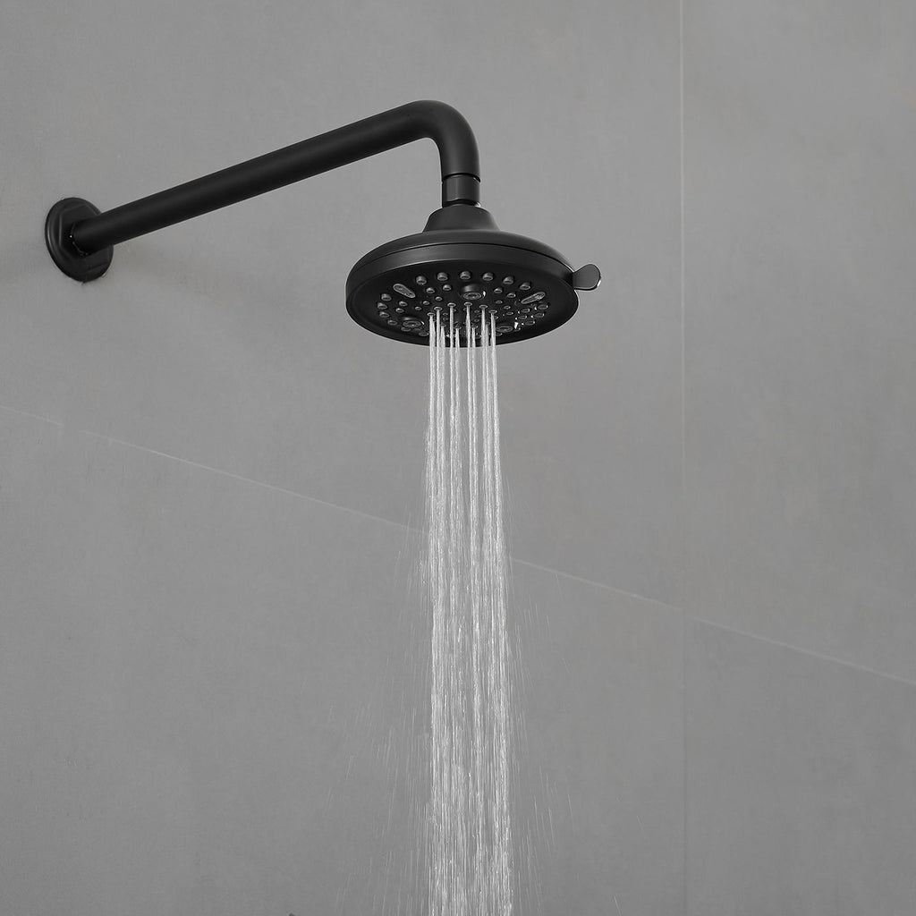 Dual Rain and Handheld Shower System with Single-Handle Control