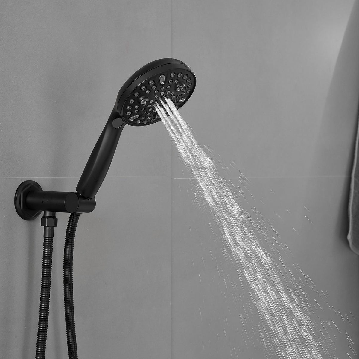 Dual Rain and Handheld Shower System with Single-Handle Control