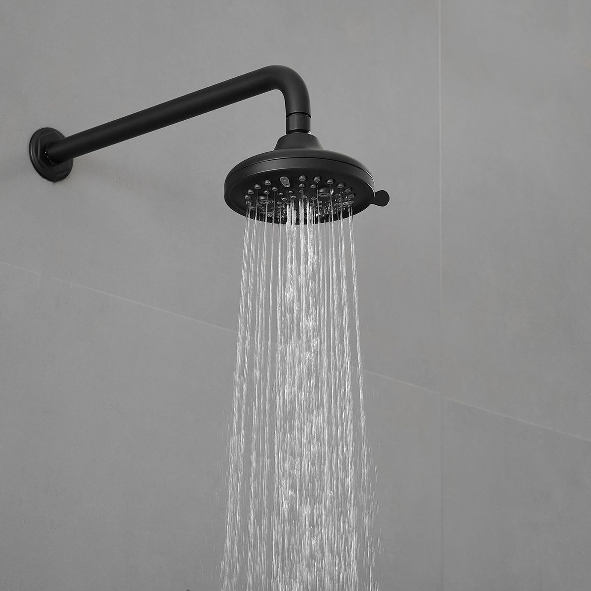 Dual Rain and Handheld Shower System with Single-Handle Control