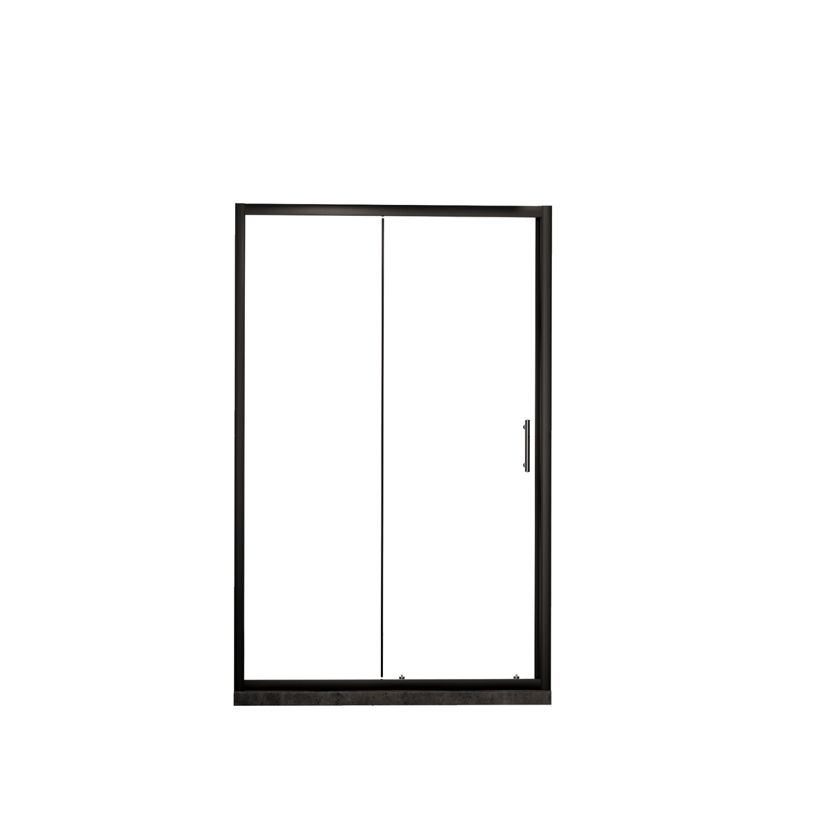 Frameless Reversible Sliding Shower Door