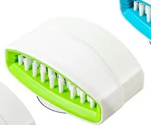 Multi-Purpose Sink Brush with Suction Attachment for Effortless Cleaning