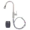 Brushed Nickel Pull-Down Faucet with Three Water Modes