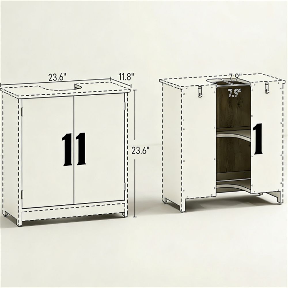 Sink storage cabinet, bathroom sink cabinet, bathroom cabinet