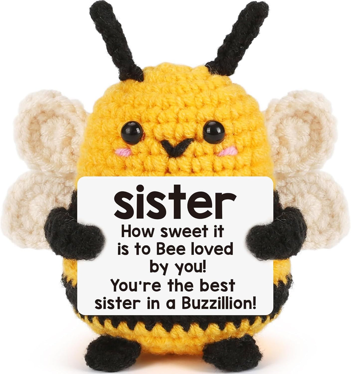 Handmade Bee Decoration Gift for a Sister