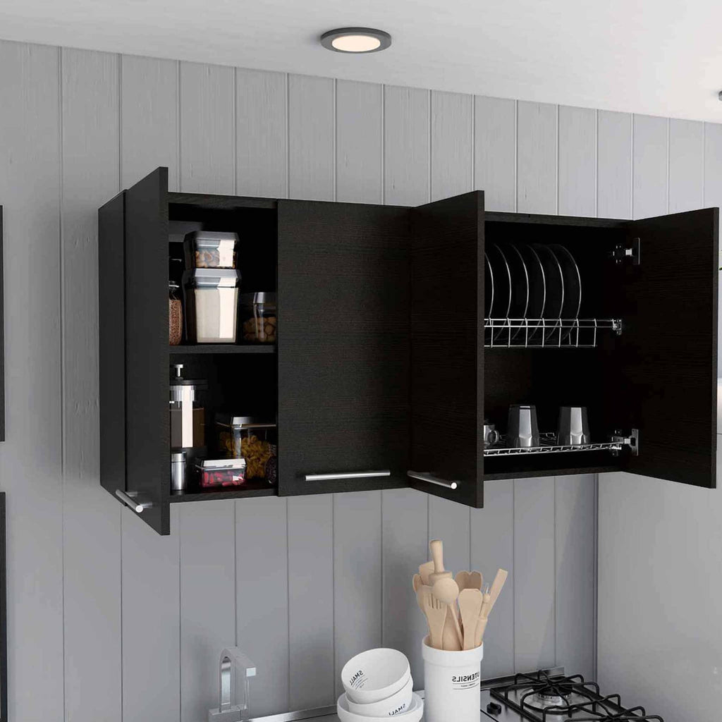 Sitka Four-Door Wall Mounted Cabinet for Organized Storage