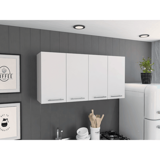 Sitka Four-Door Wall Storage Cabinet