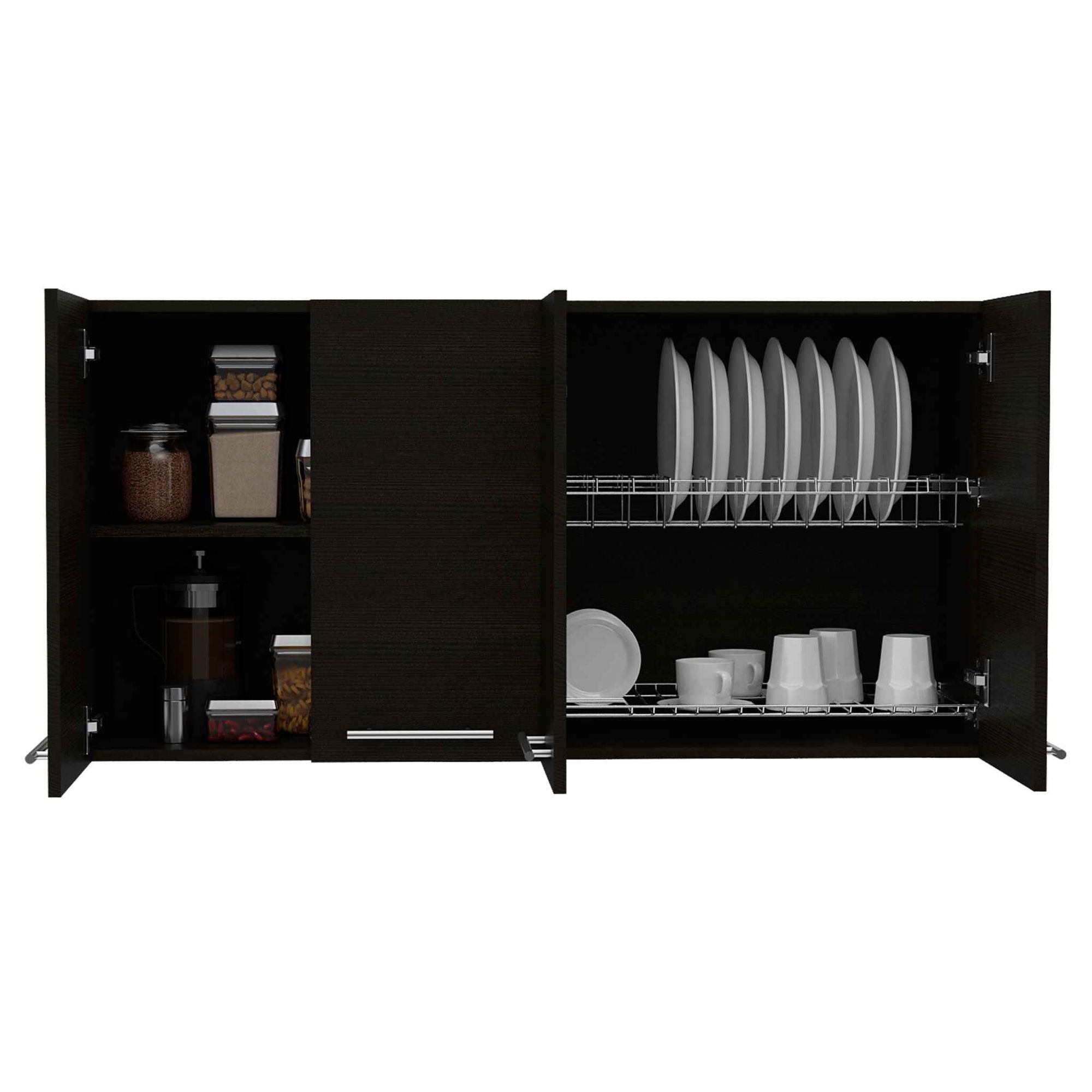 Sitka Four-Door Wall Mounted Cabinet for Organized Storage