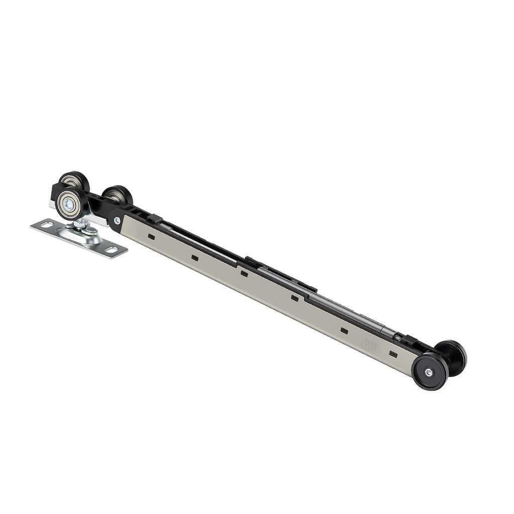 x Sliding Pocket Door with Frosted Glass & Hardware Kit