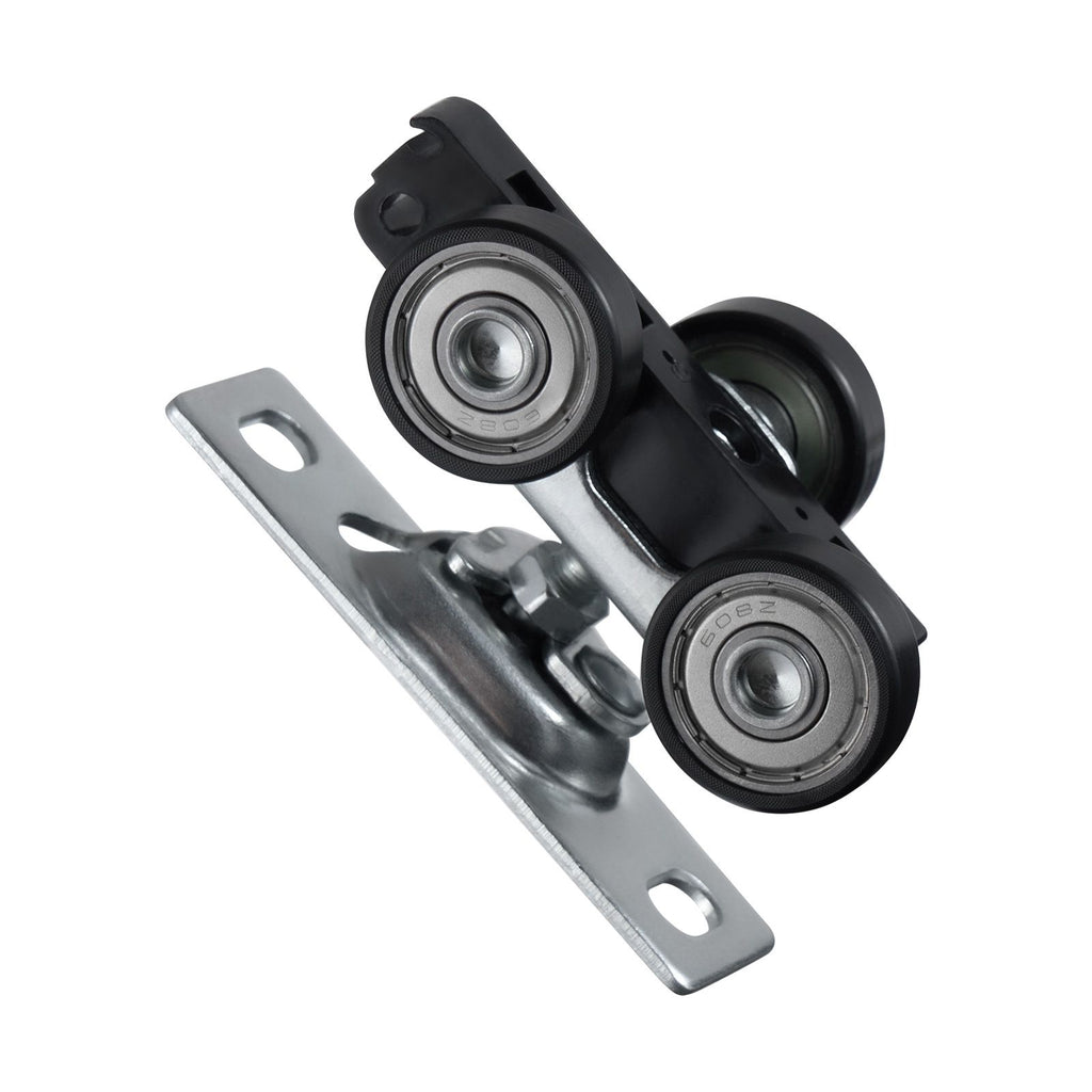 Three-Wheel Sliding Pocket Door Track Kit