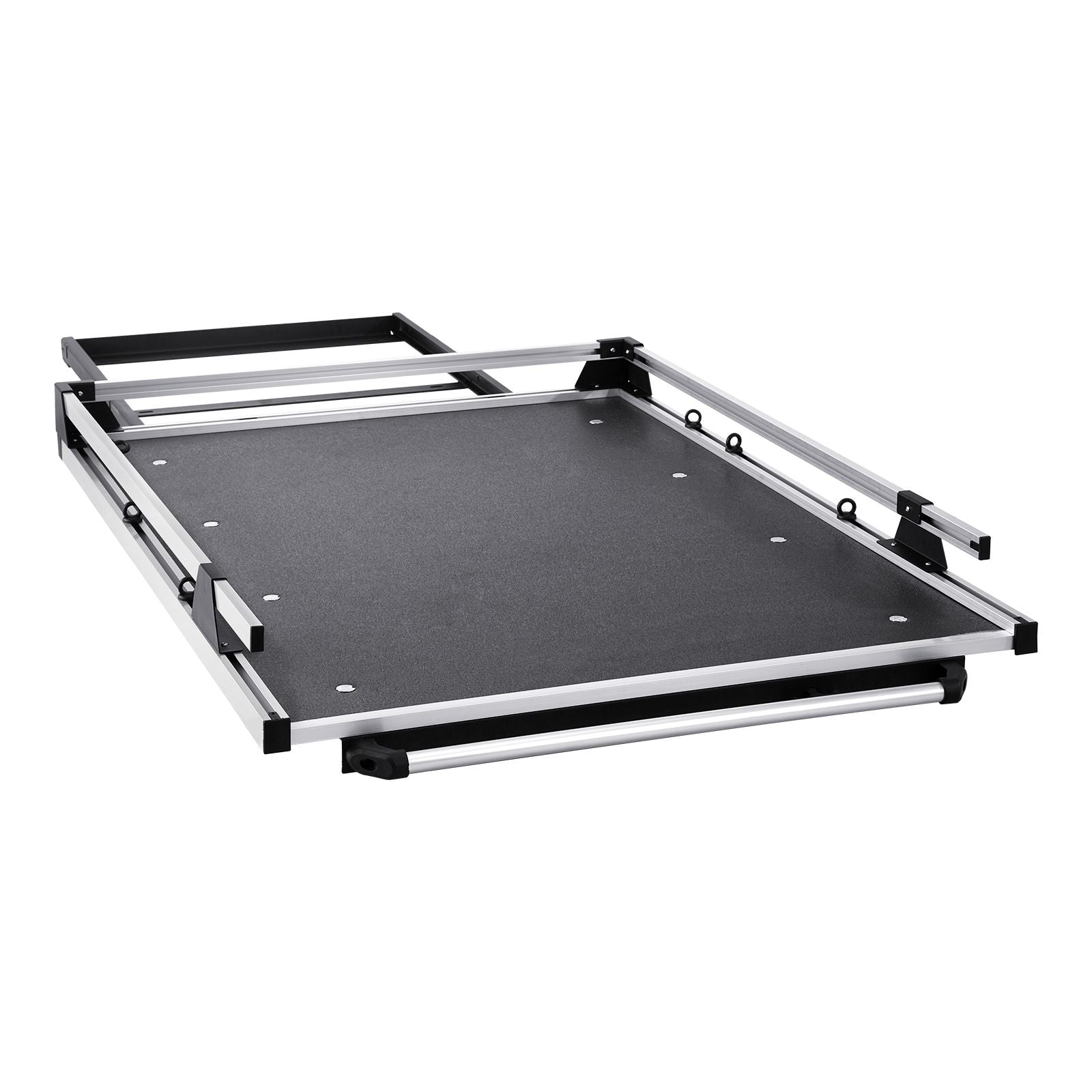 practical Sliding Truck Bed Organizer with Secure Cargo System