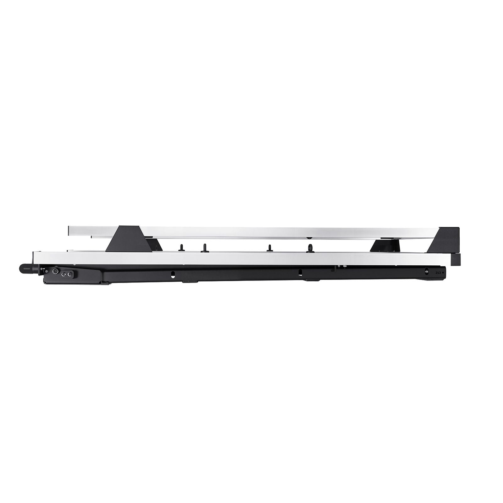 Sliding Truck Bed Organizer with Two-Position Slide-Out and Securing Rings