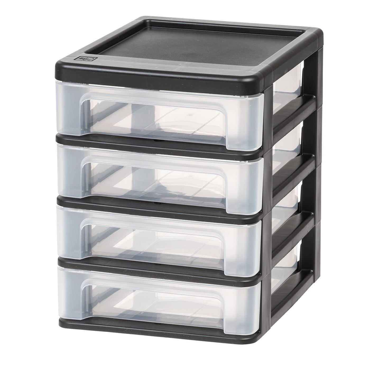 Compact 4-Drawer Desktop Organizer for Easy Storage