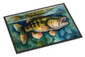Smallmouth Bass Artwork Doormat