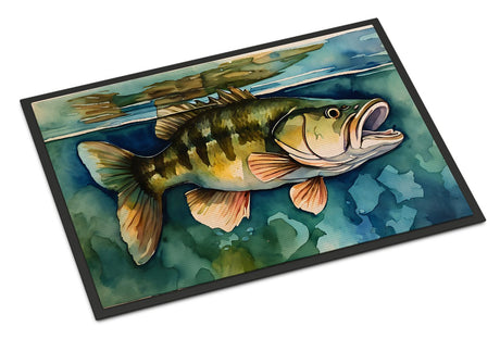 Smallmouth Bass Artwork Doormat