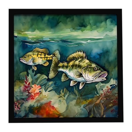 Smallmouth Bass Framed Wall Art