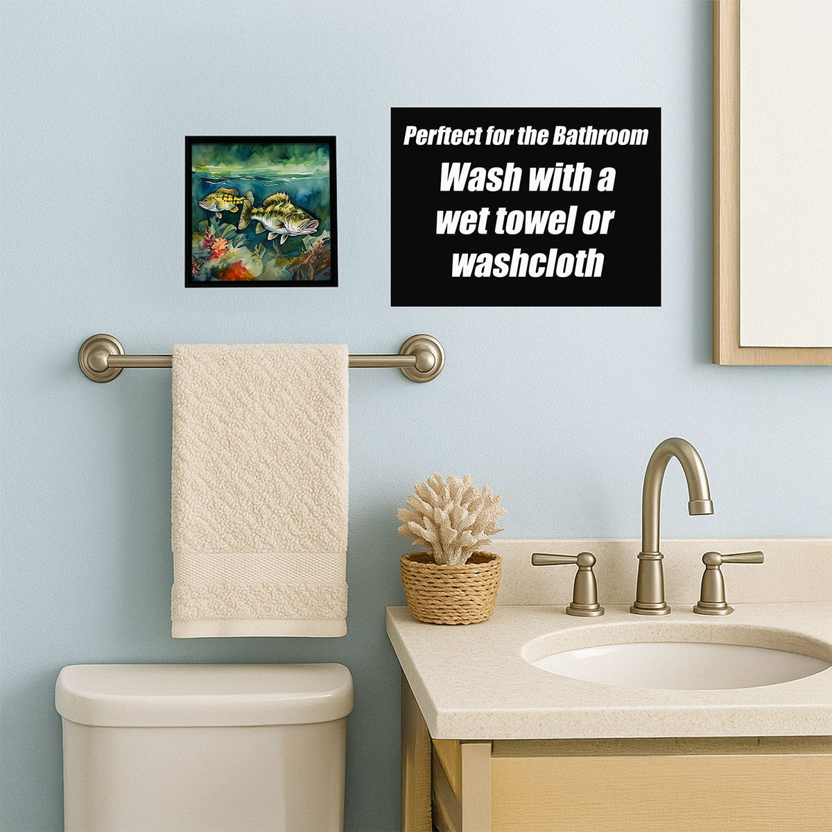 Smallmouth Bass Framed Wall Art