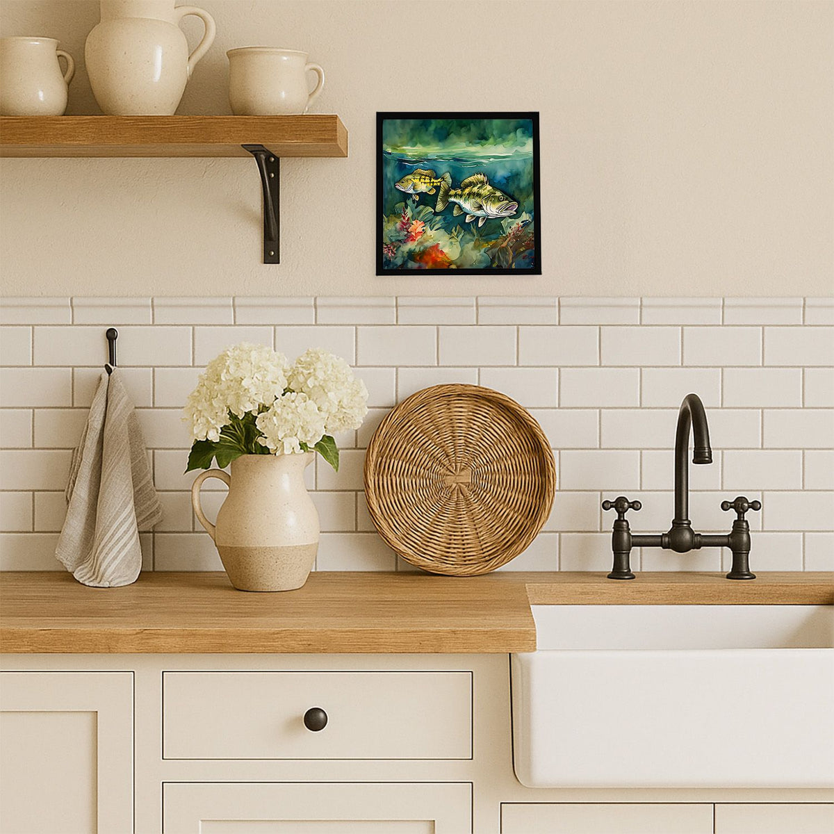 Smallmouth Bass Framed Wall Art